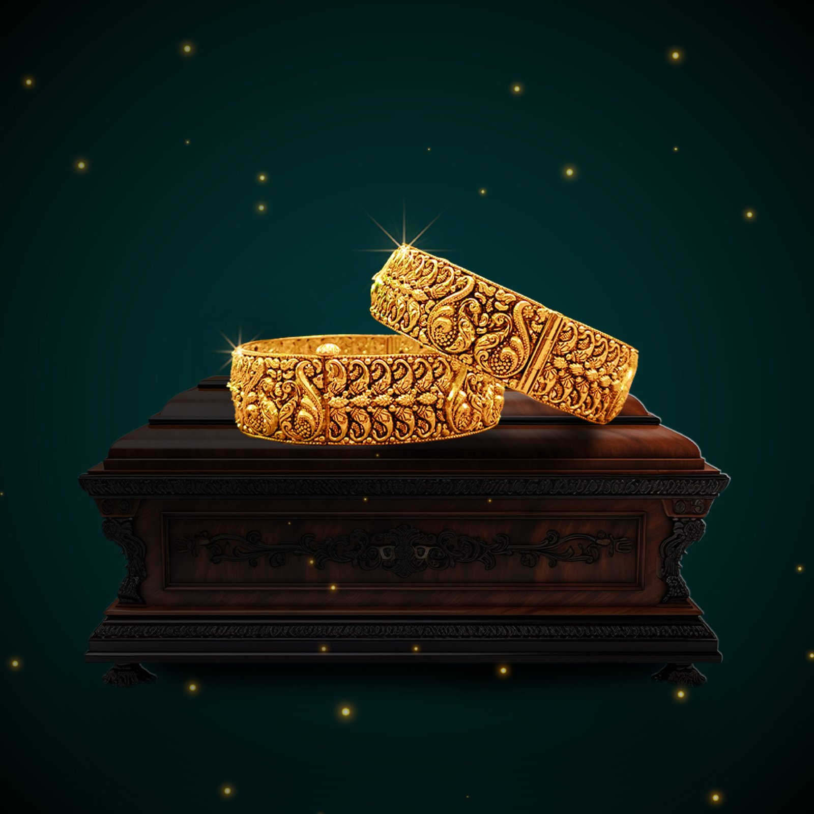 Gold bangles, Narayandas Jewels