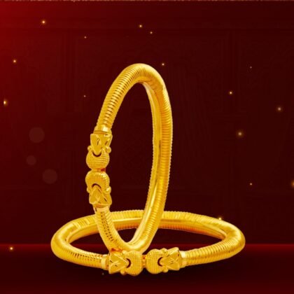 Gold bangle. Narayandas Jewels