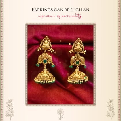 Temple earrings. narayandas.co.in