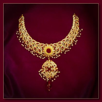 Antique necklace set. narayandas.co.in